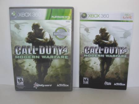 Call of Duty 4: Modern Warfare PH(CASE & MANUAL ONLY) - Xbox 360